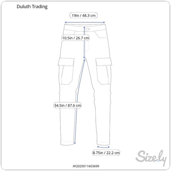 Duluth Trading Co. Flex Fire Hose Cargo Pants 38x36 (Actual measurement varies) - Picture 10 of 10